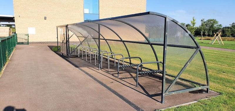 How can bike sheds support your school’s environmental goals