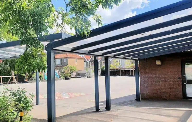 Spaceshade Canopy Installation for Saint Joseph’s Primary School