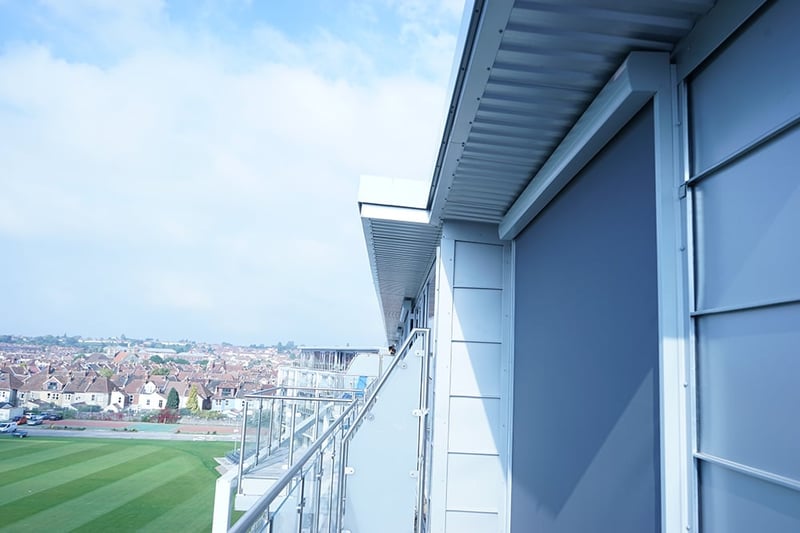 External Blinds for Gloucester County Cricket Ground Penthouses in Bristol