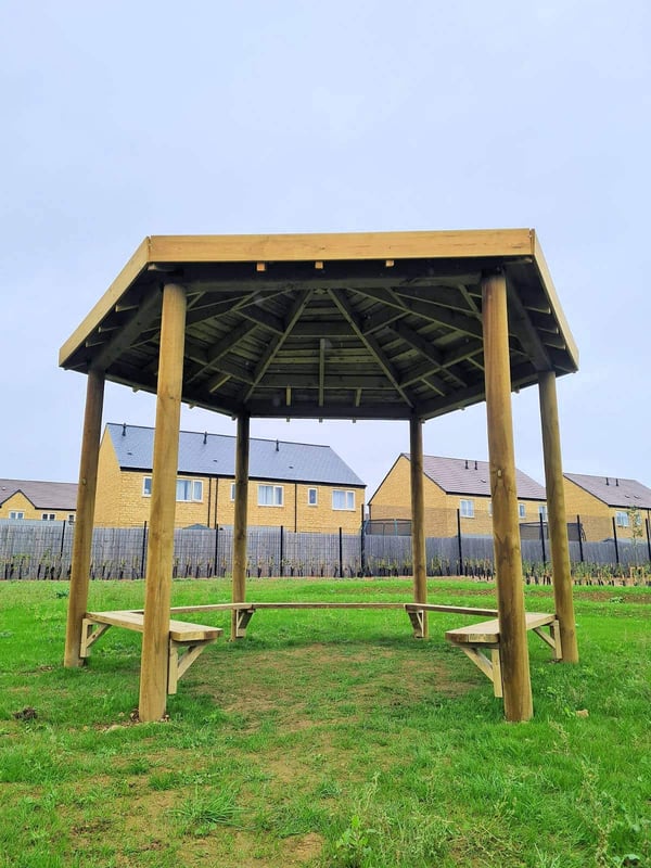 Outdoor learning pods for pupils and students