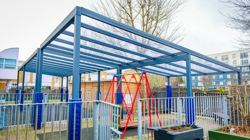 Providing canopies for schools in Bristol