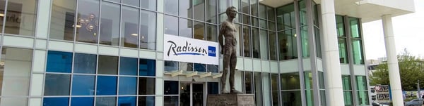 Vertical Blind System for Radisson Blu Hotel Cardiff
