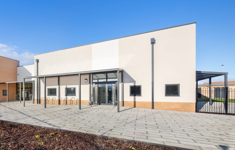 Spaceshade canopies installed at the District Centre, Didcot