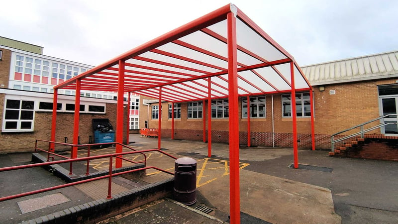 Dining Canopy at Nether Stowe School, Lichfield